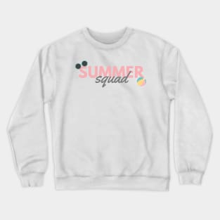 Summer Squad. Sun, Surf, Sand Design for Summer and Beach Lovers. Crewneck Sweatshirt